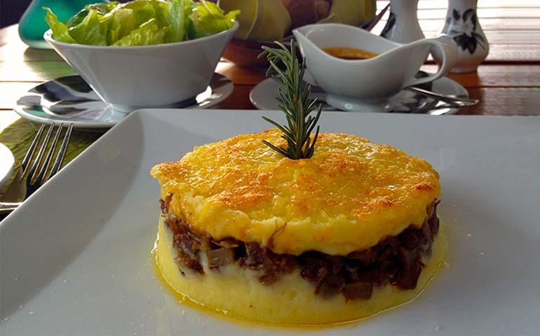 Parmentier de canard festif