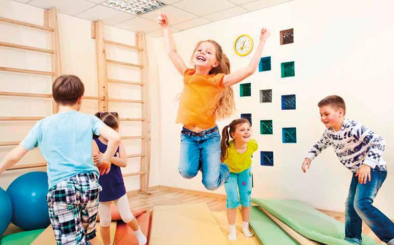 Activité physique des enfants et tout petits 